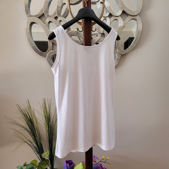 Jana White Studded Tank Top US S - Picture 4 of 5